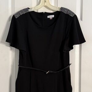 Calvin Klein Jumper with Embellished Shoulders